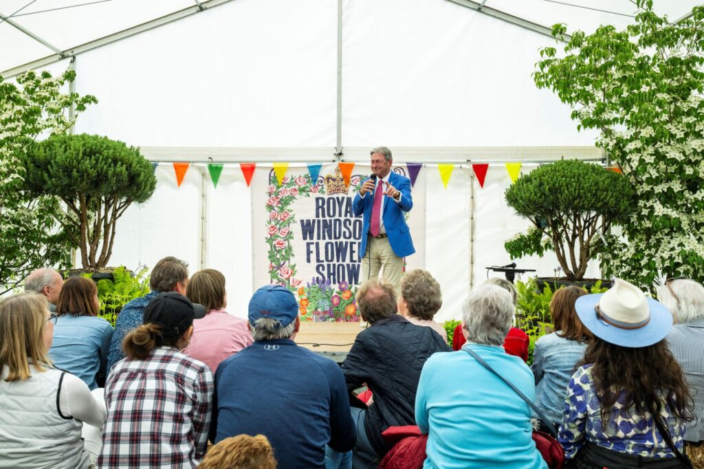 Alan Titchmarsh Talks Tent